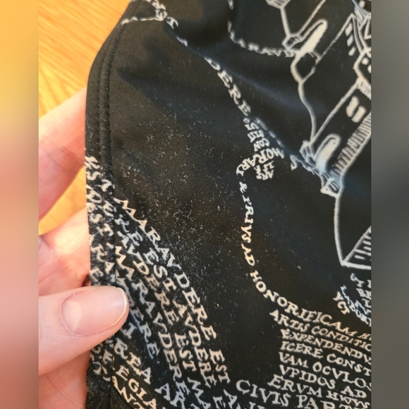 Harry Potter Mauraders Map Swimsuit size L - Picture 3 of 4